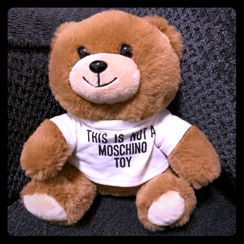 Pics only Moschino Bear Phone Case Not for sale 🐻